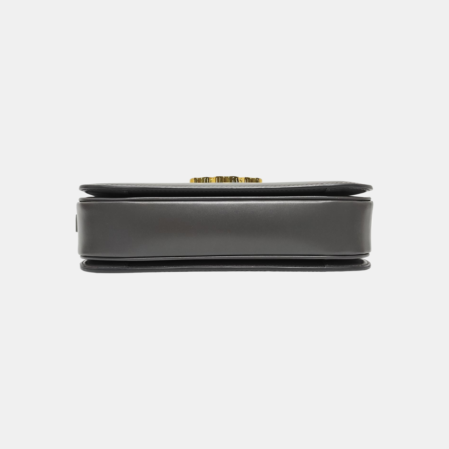 TRIOMPHE Medium Calfskin Gray