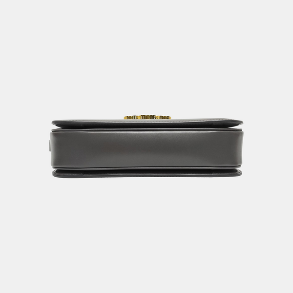 TRIOMPHE Medium Calfskin Gray