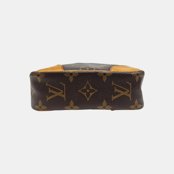 DANUBE Monogram Coated Canvas Brown