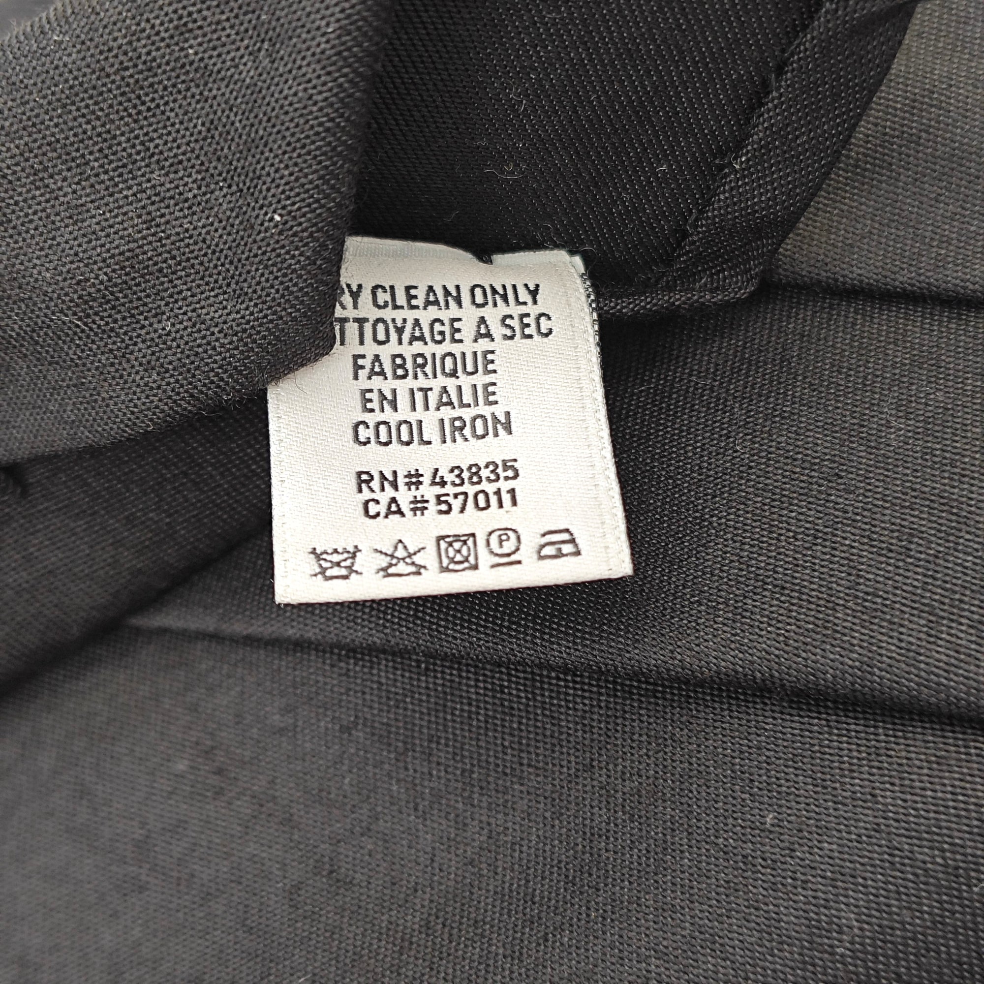 Wool Tie Black