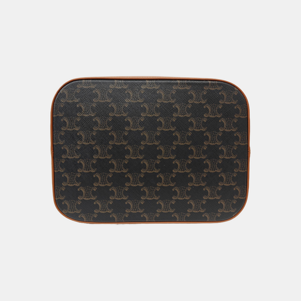 TRIOMPHE CANVAS Medium Coated Canvas Brown