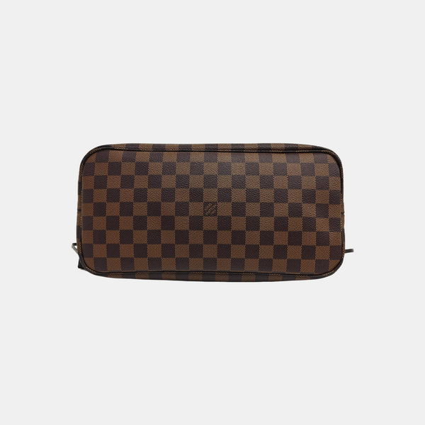 NEVERFULL MM Damier Ebene Coated Canvas Brown