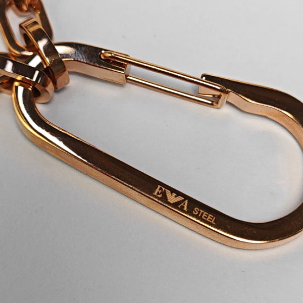 Steel Rose Gold Necklace