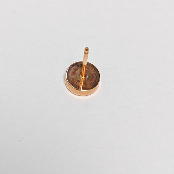 LOVE 18k Rose Gold Stud Earrings