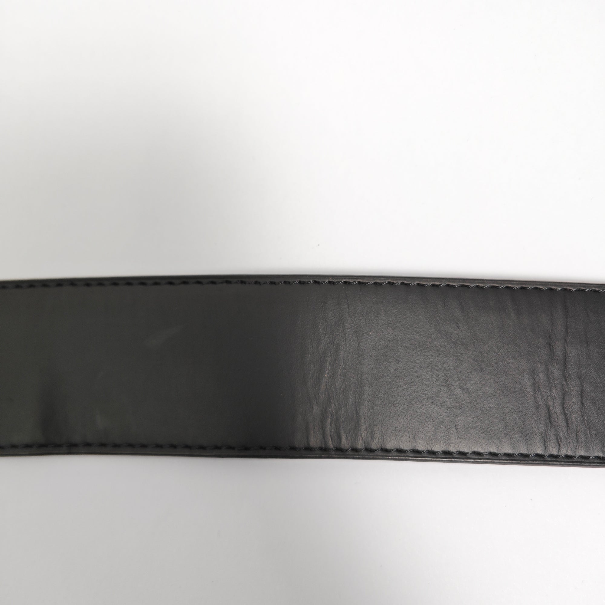 Coated Canvas Belt Black