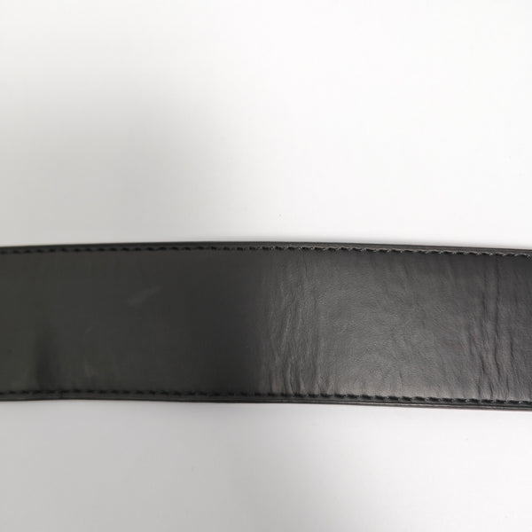 Coated Canvas Belt Black
