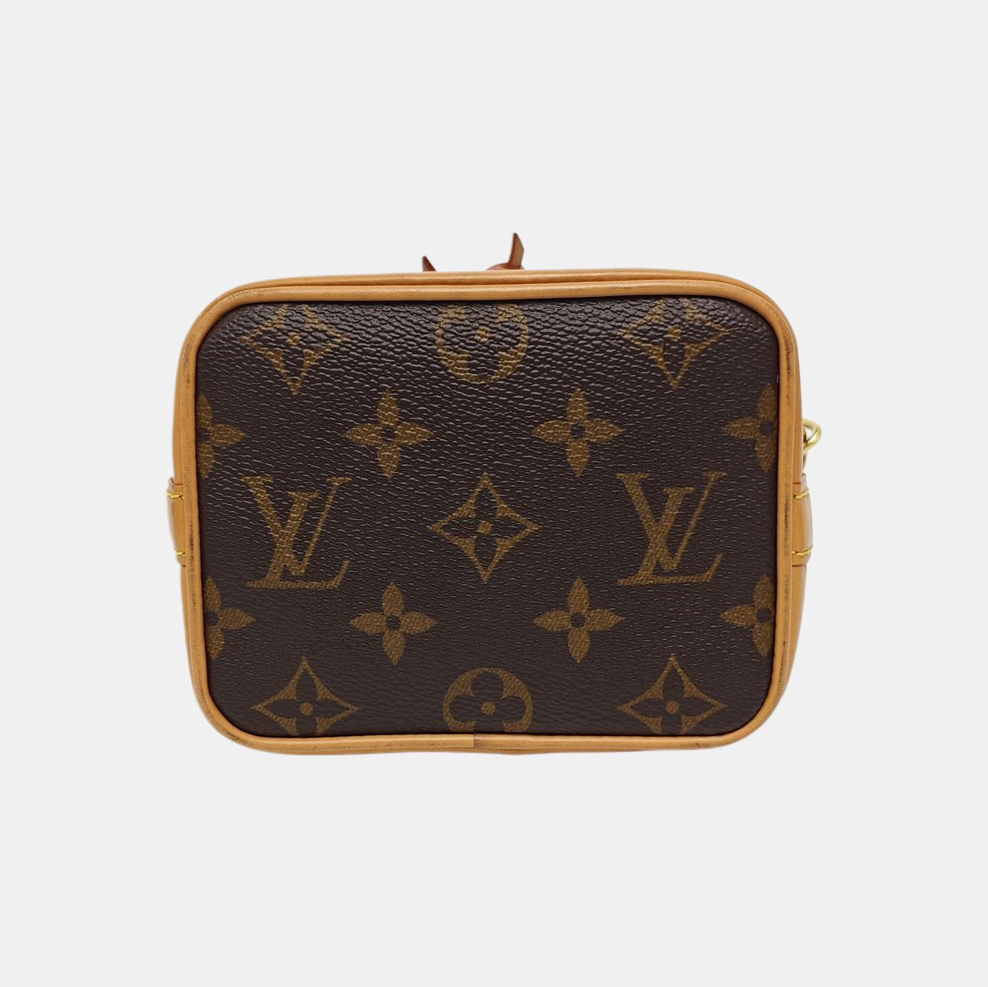 NOÉ Nano Monogram Coated Canvas Brown