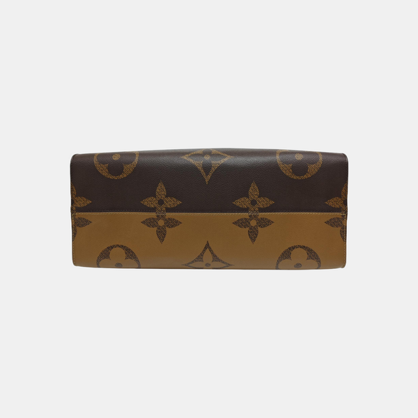 ONTHEGO GM Monogram Coated Canvas Brown