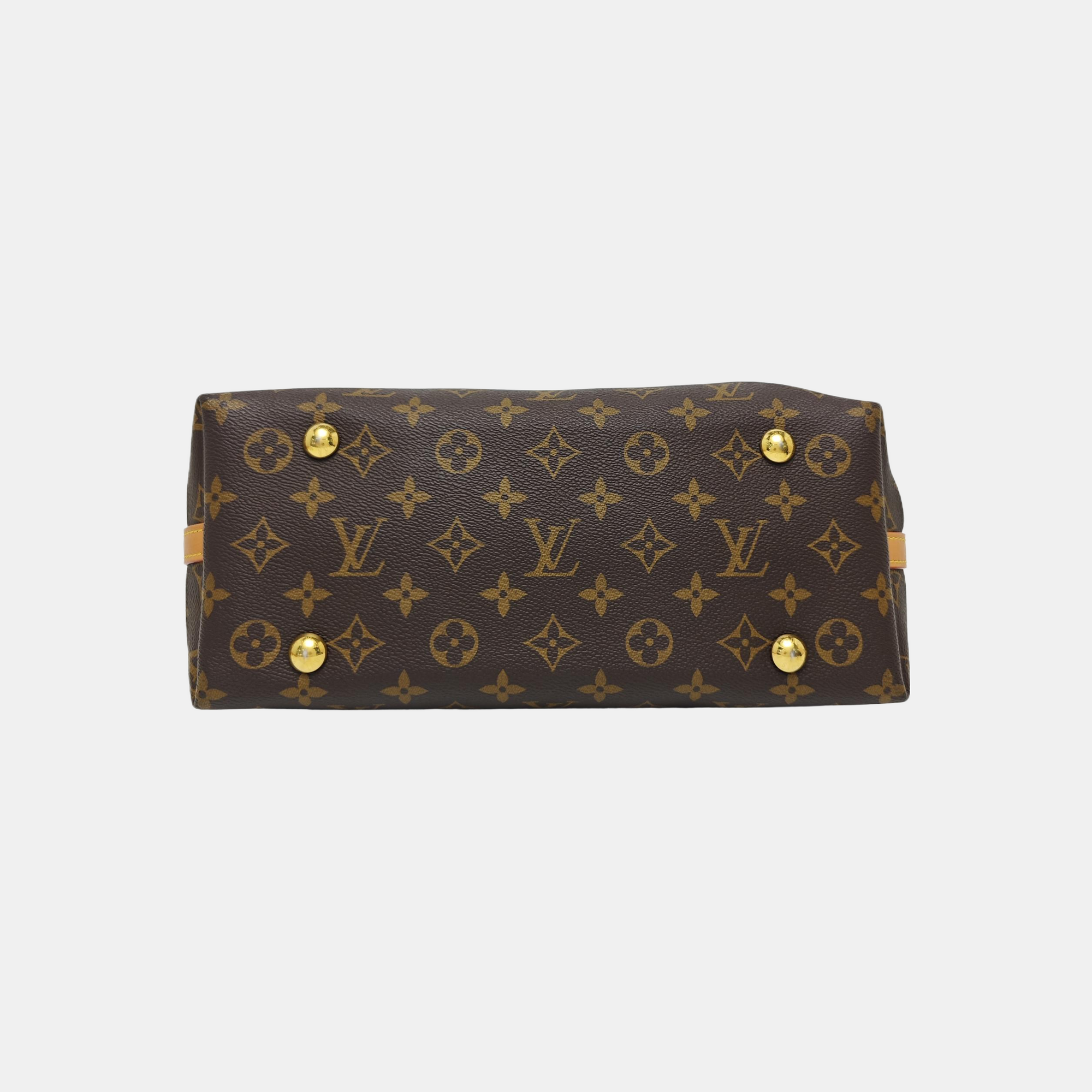 CARRYALL PM Monogram Coated Canvas Brown