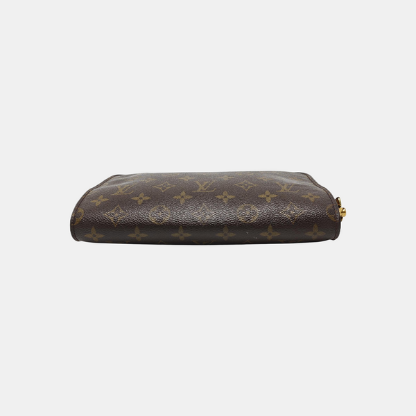 ORSAY Monogram Coated Canvas Brown
