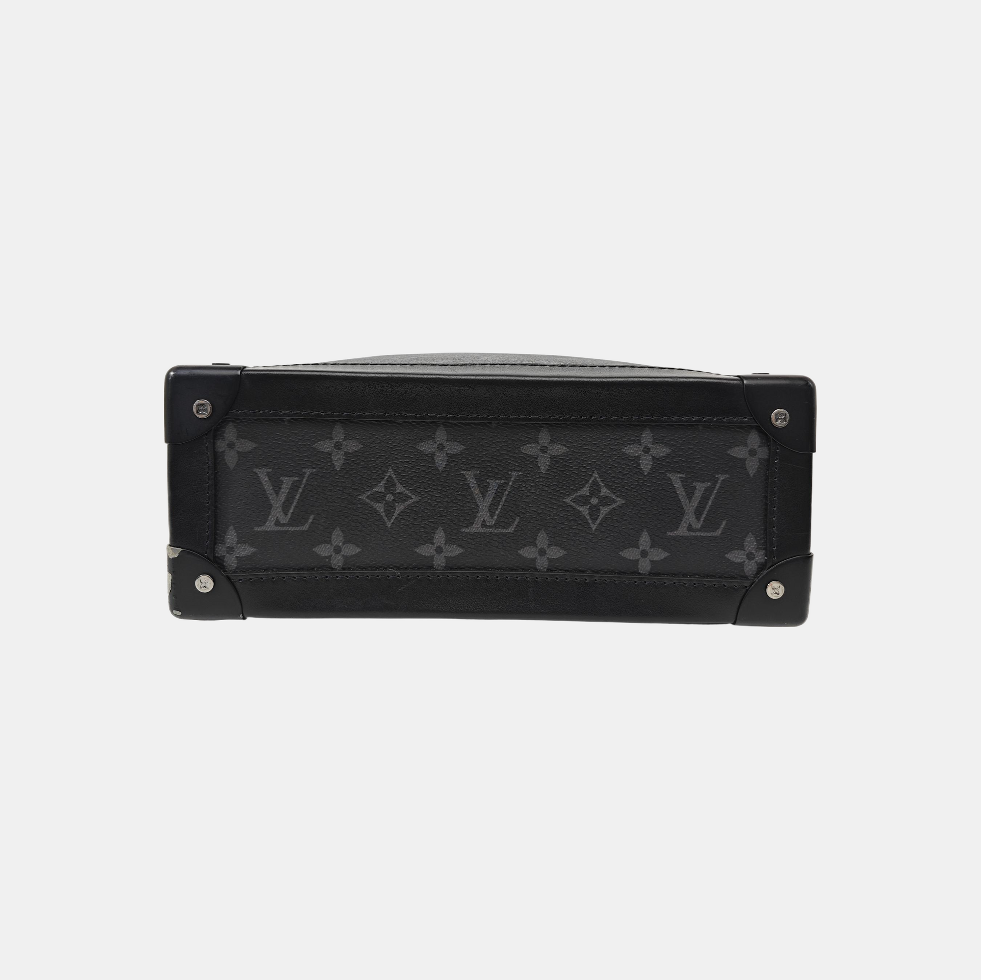 SOFT TRUNK Monogram Coated Canvas Black
