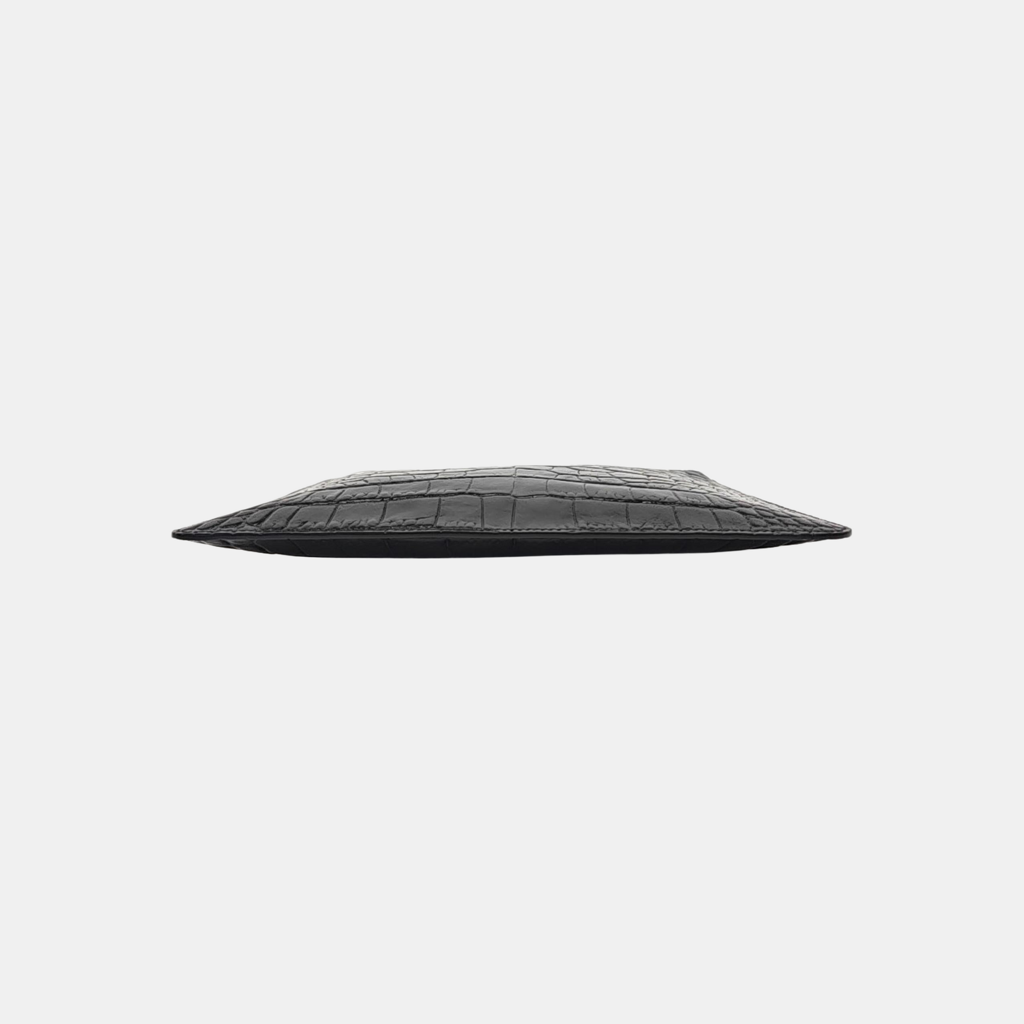 Calfskin Clutch Black