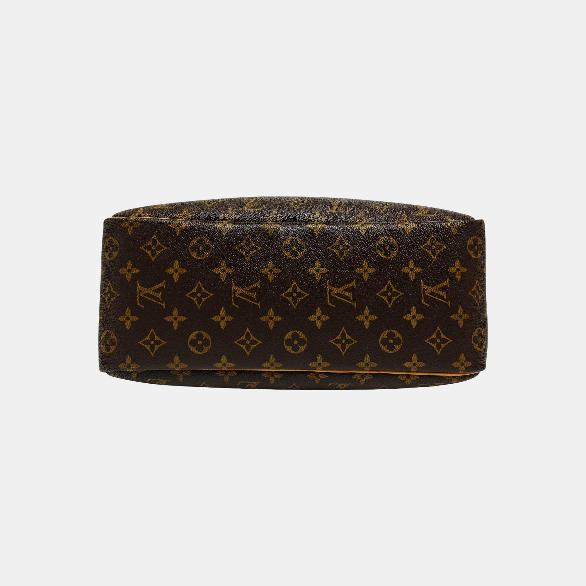 DEAUVILLE MM Monogram Coated Canvas Brown
