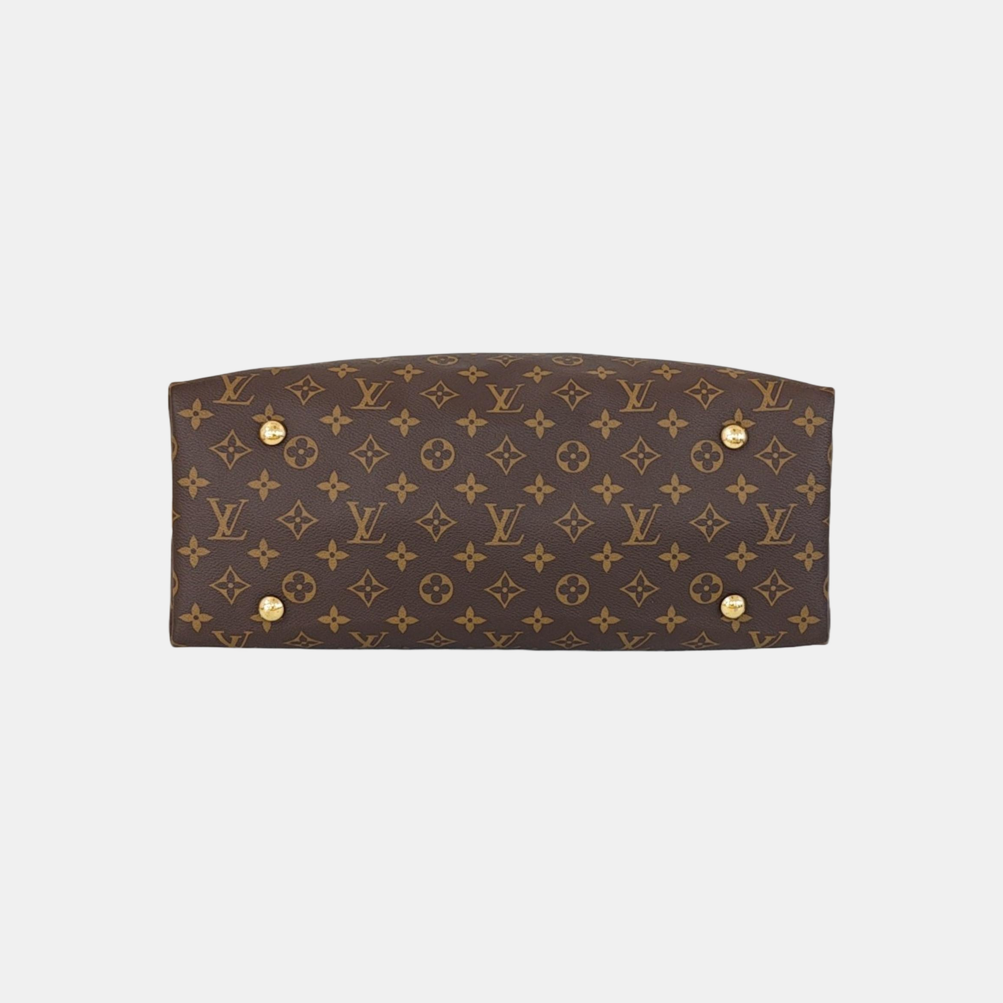 CARRYALL MM Monogram Coated Canvas Brown