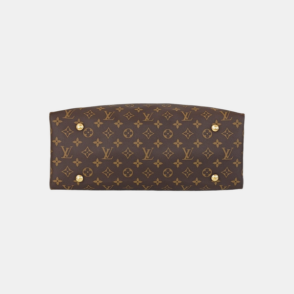 CARRYALL MM Monogram Coated Canvas Brown