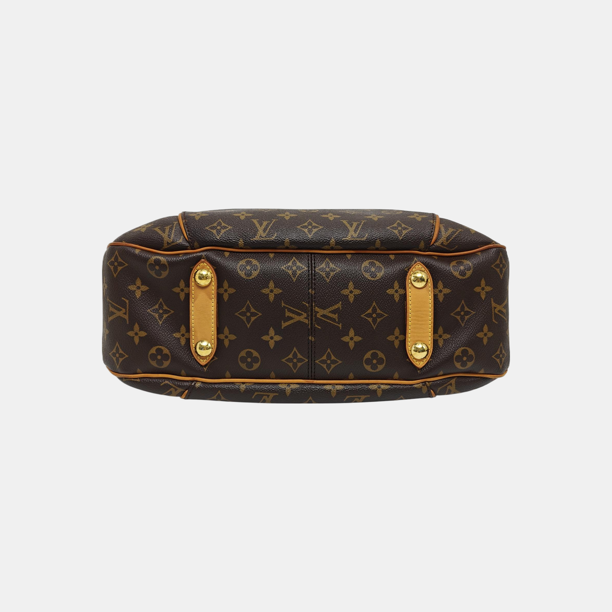 GALLIERA Monogram Coated Canvas Brown