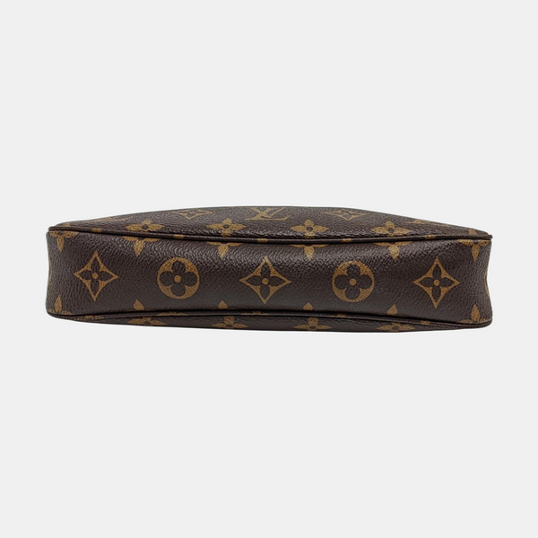 ACCESSOIRES GM Monogram Coated Canvas Brown