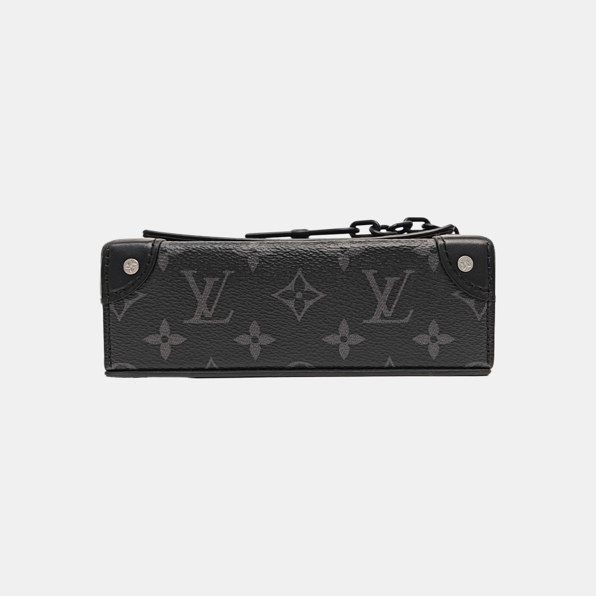 STEAMER Mini Monogram Coated Canvas Black