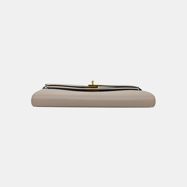Kelly 20 Epsom Gray Wallet