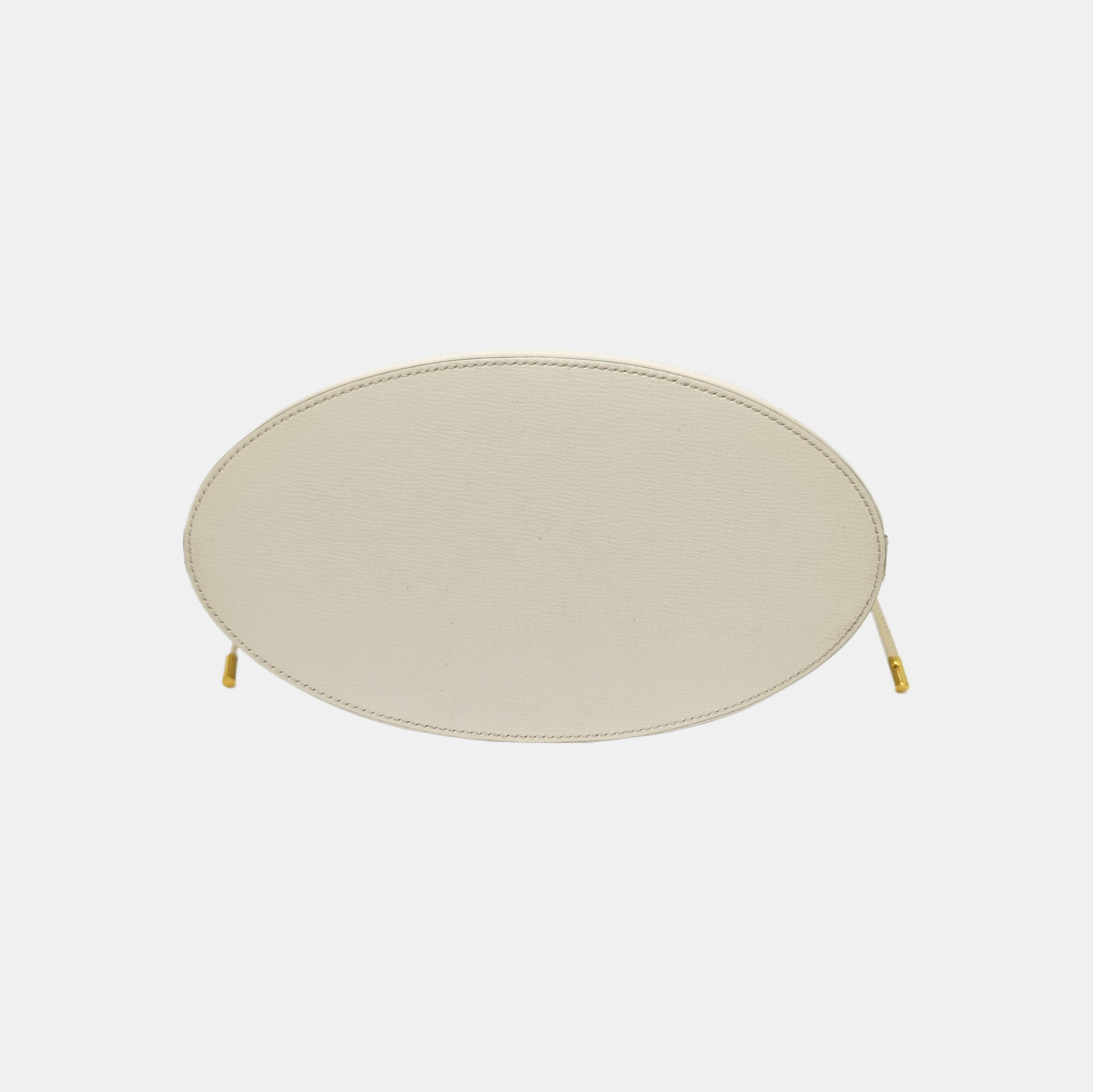 Horsebit 1955 Small Monogram Calfskin White