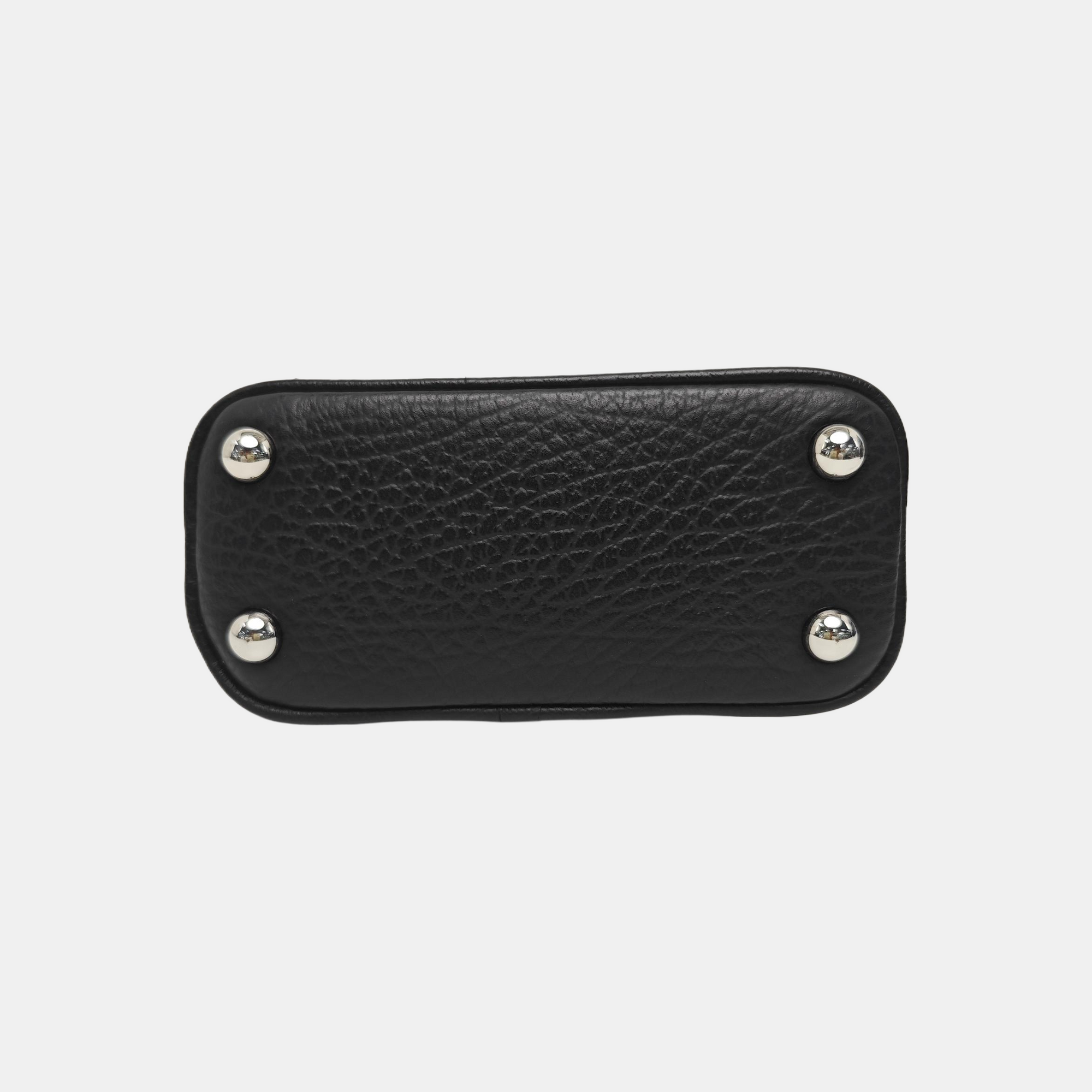 Calfskin Shoulder Bag Black