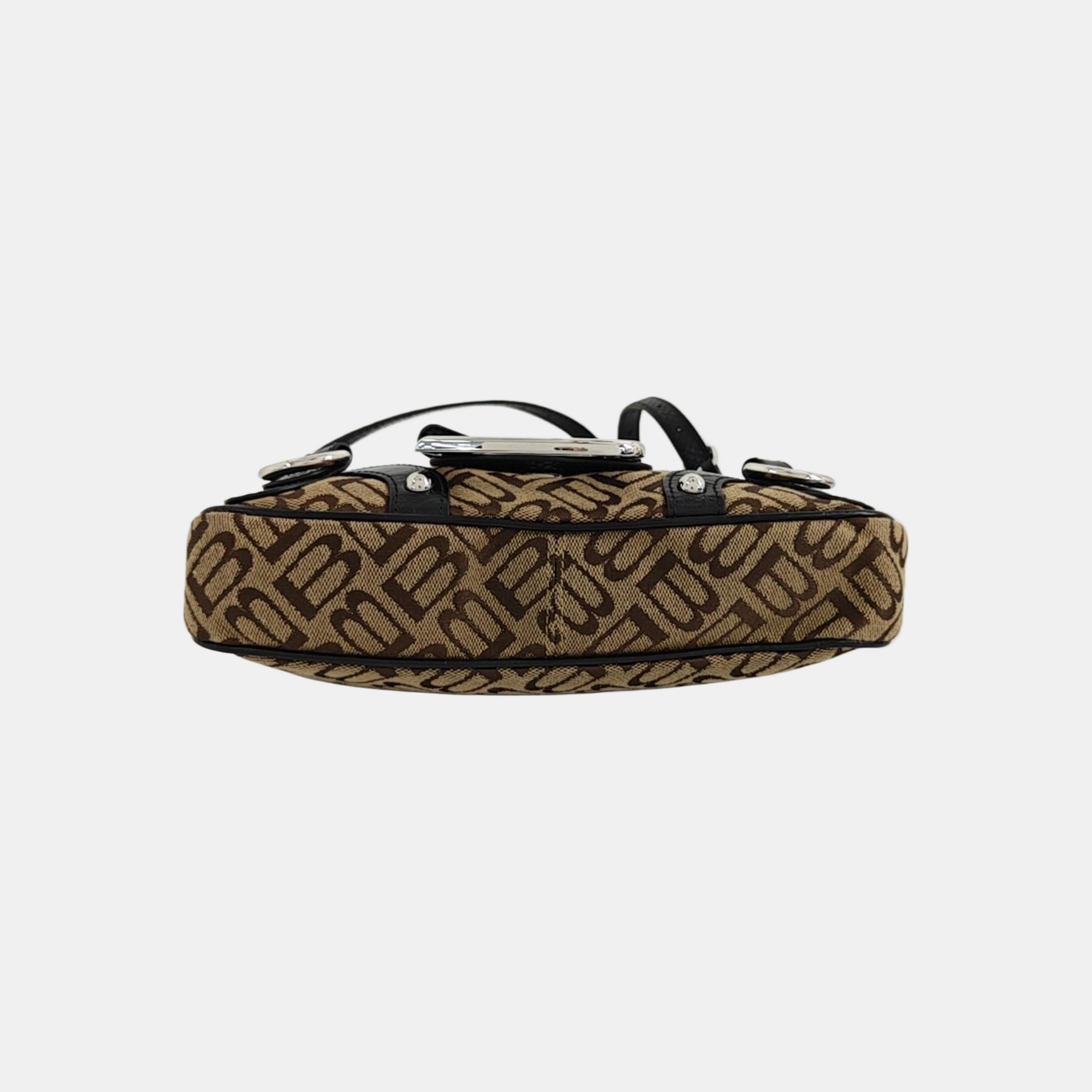 Le Cagole Small Fabric Brown