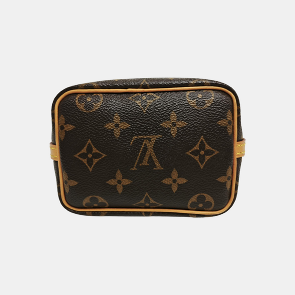 NÉONOÉ Nano Monogram Coated Canvas Brown