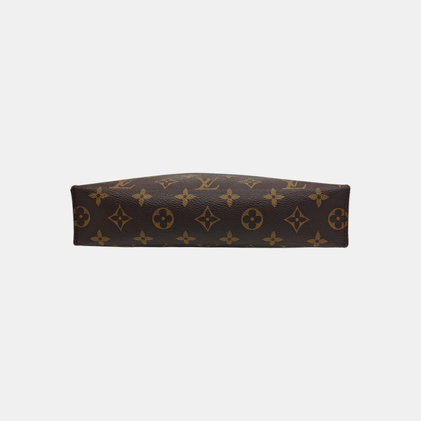TOILET POCKET 26 Monogram Coated Canvas Brown