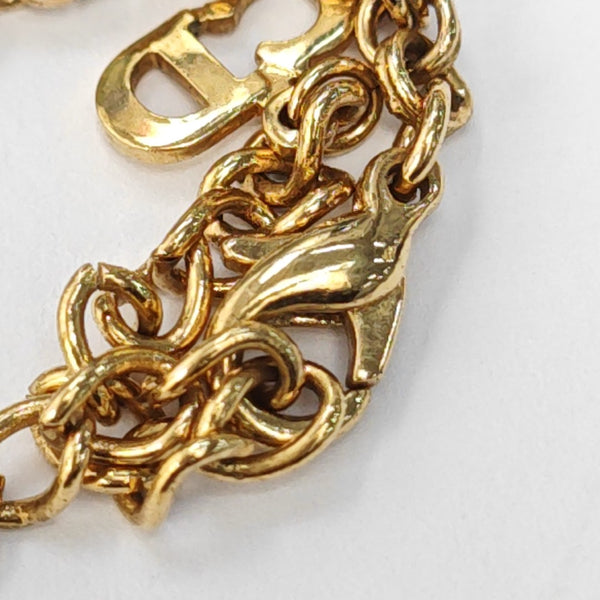 Petit CD Metal Gold Necklace