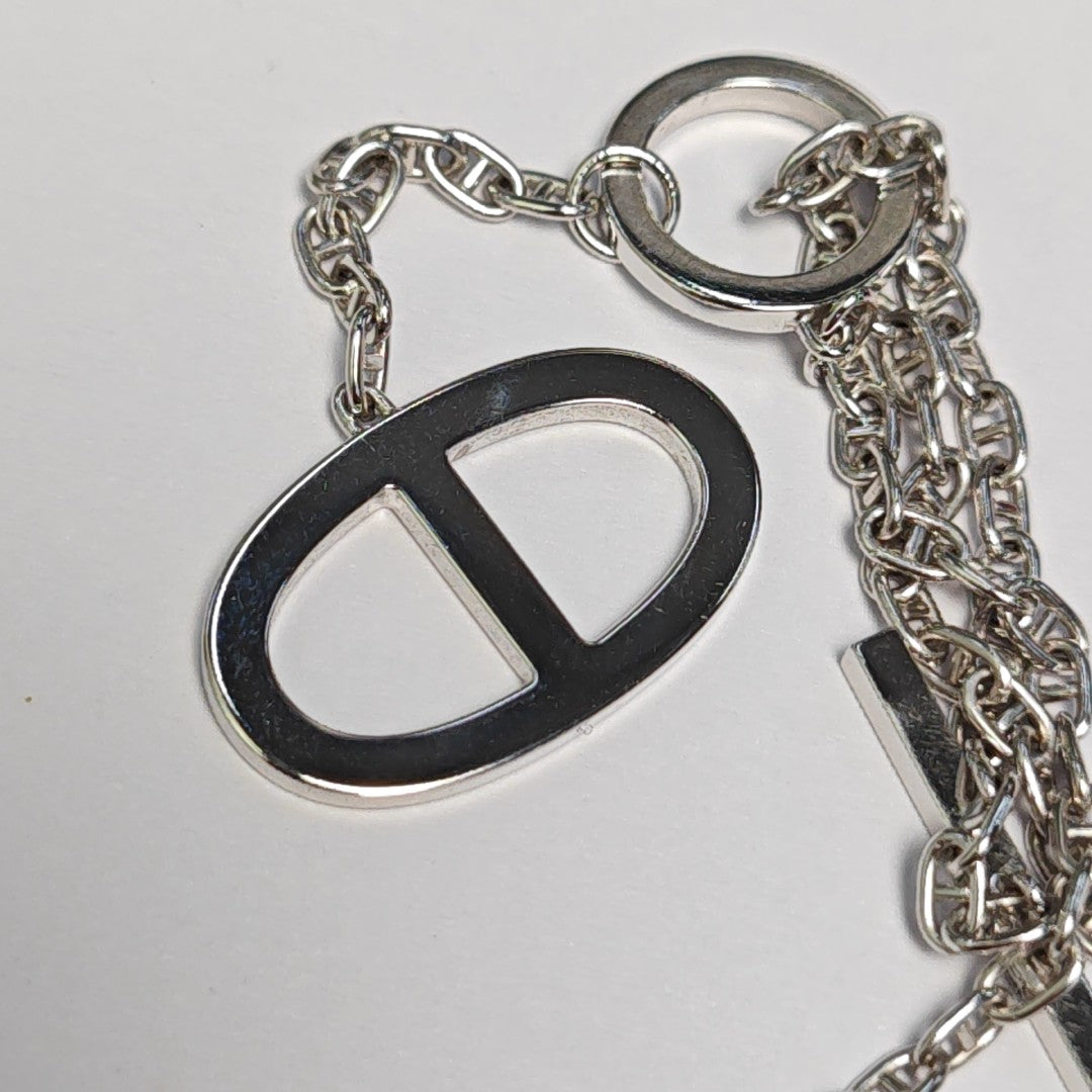 18k White Gold Silver Necklace