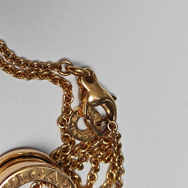 B.ZERO1 18k Rose Gold Necklace