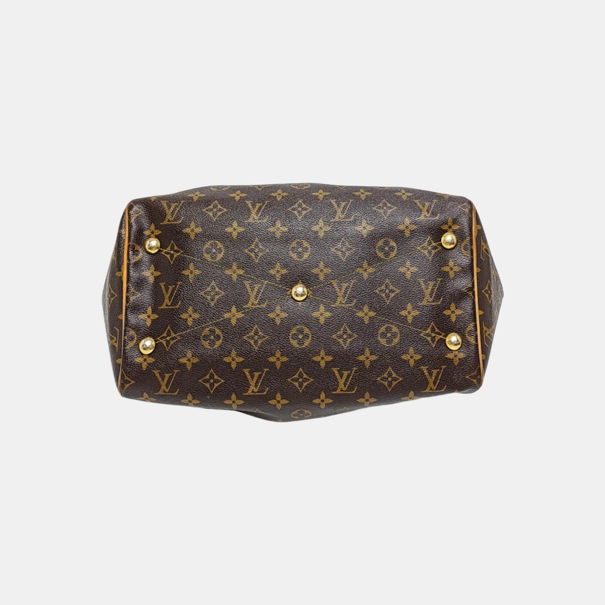 TIVOLI GM Monogram Coated Canvas Brown