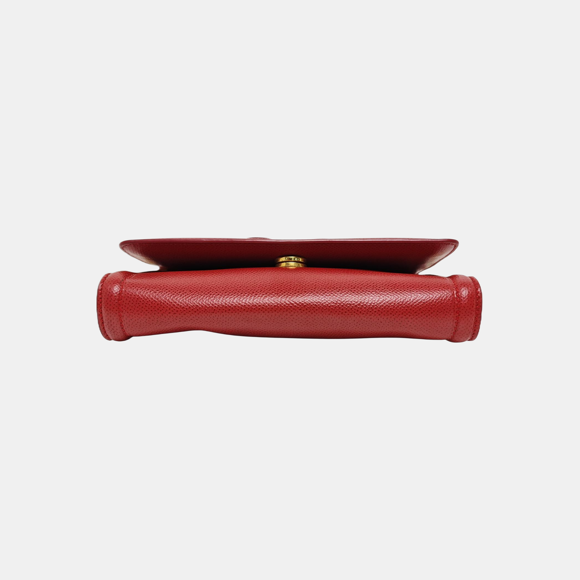 Ginny Mini Calfskin Red