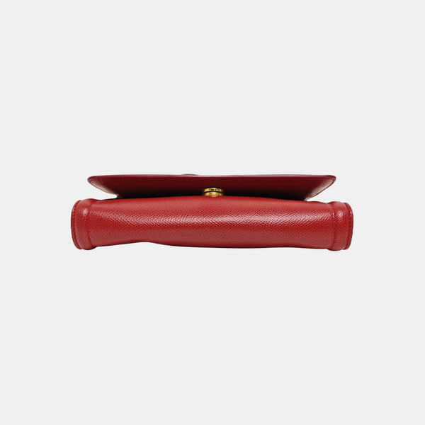 Ginny Mini Calfskin Red