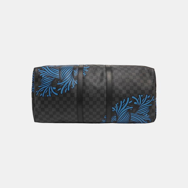 Damier Graphite Coated Canvas Top Handle Bag 55 Black