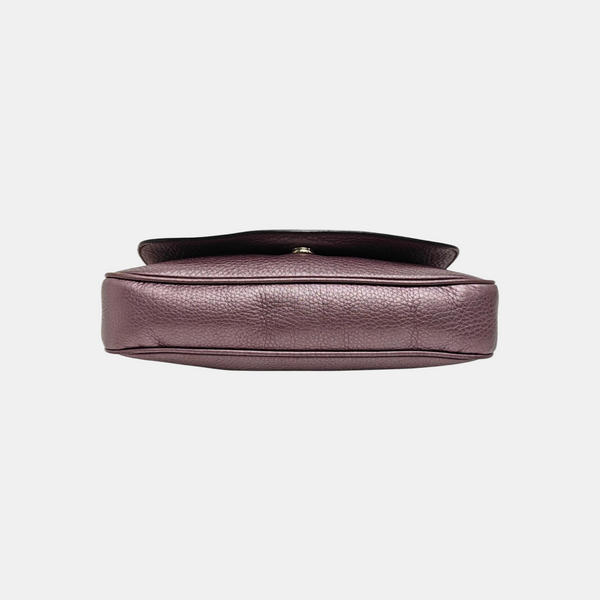 Soho Medium Quilted Calfskin Purple