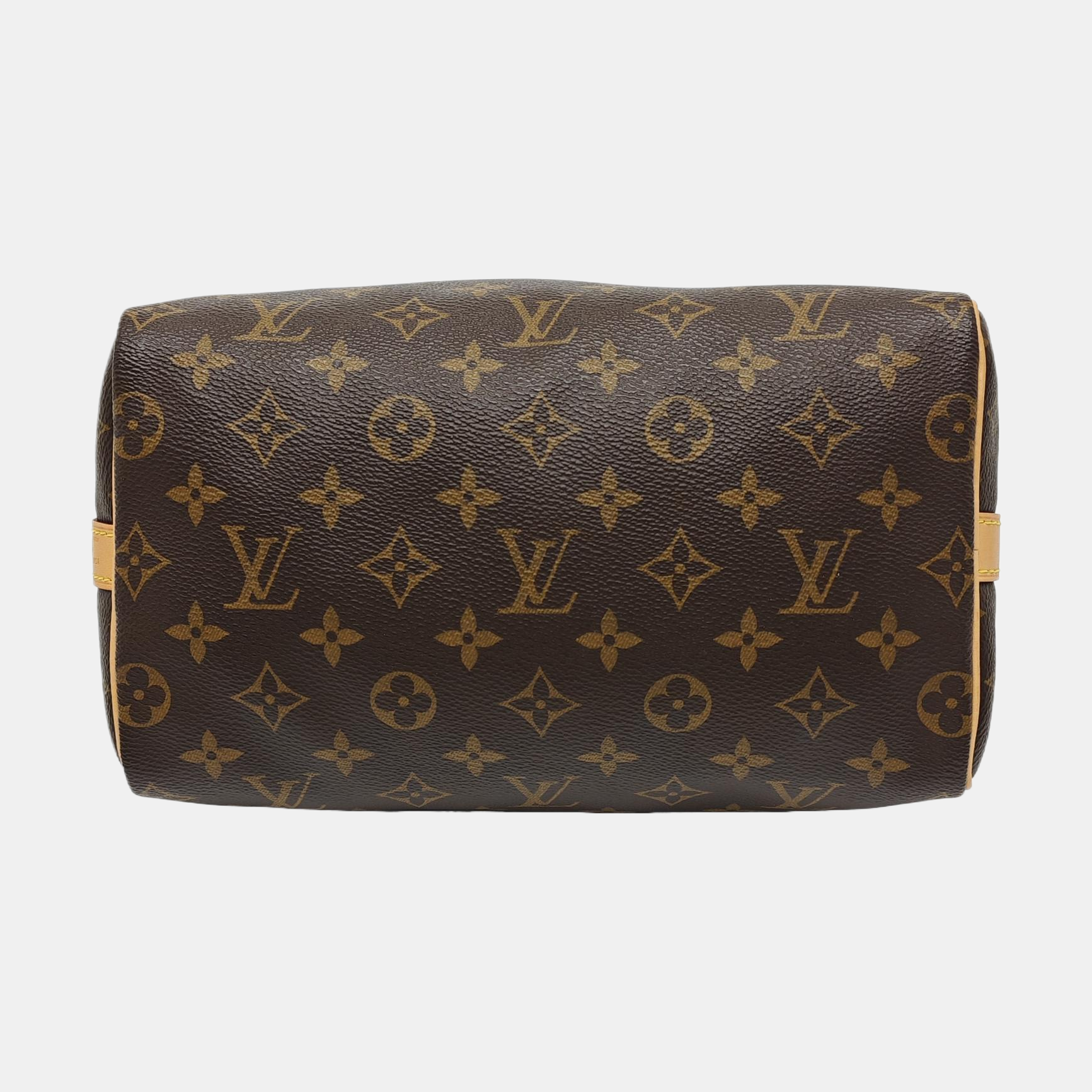 Authenticated pre-owned  SPEEDY 25 Monogram Coated Canvas Brown - Shoulder Bag at Looply