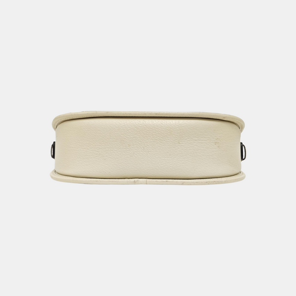 Ophidia Medium Monogram Coated Canvas Beige