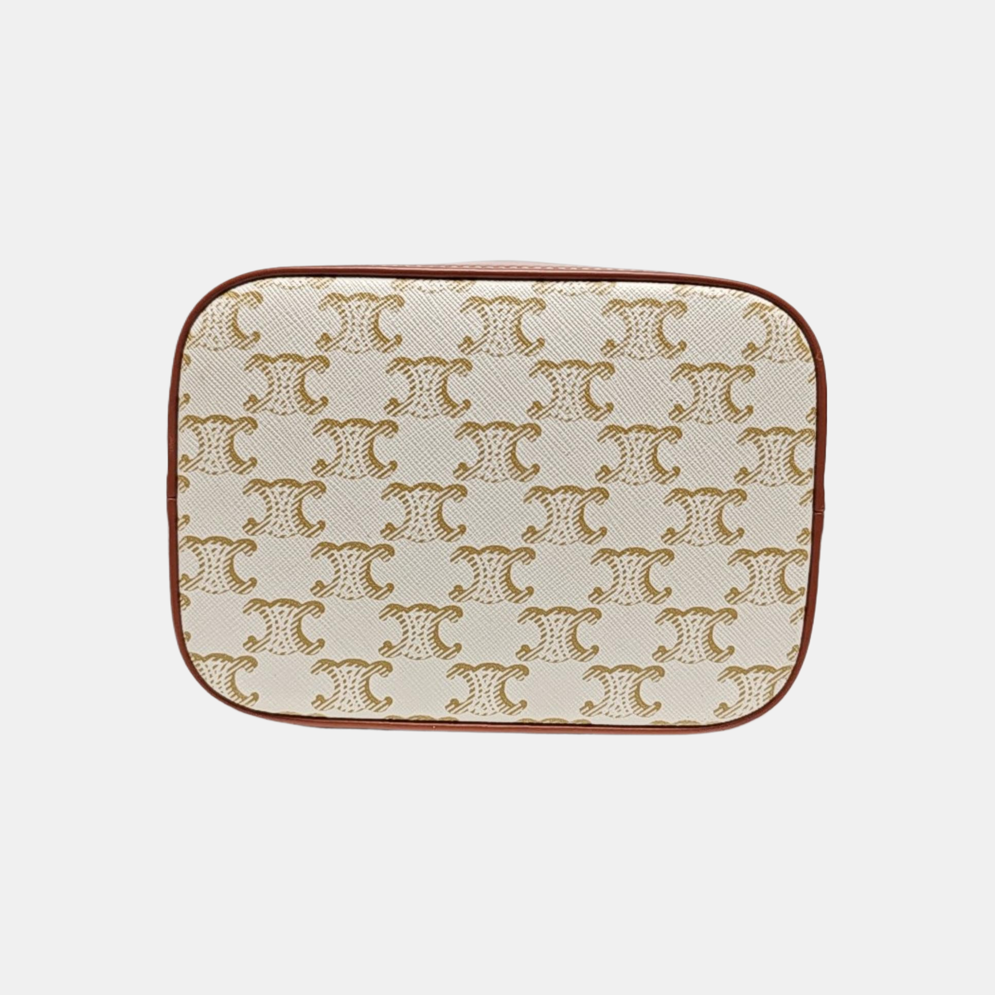 TRIOMPHE CANVAS Small Coated Canvas Beige