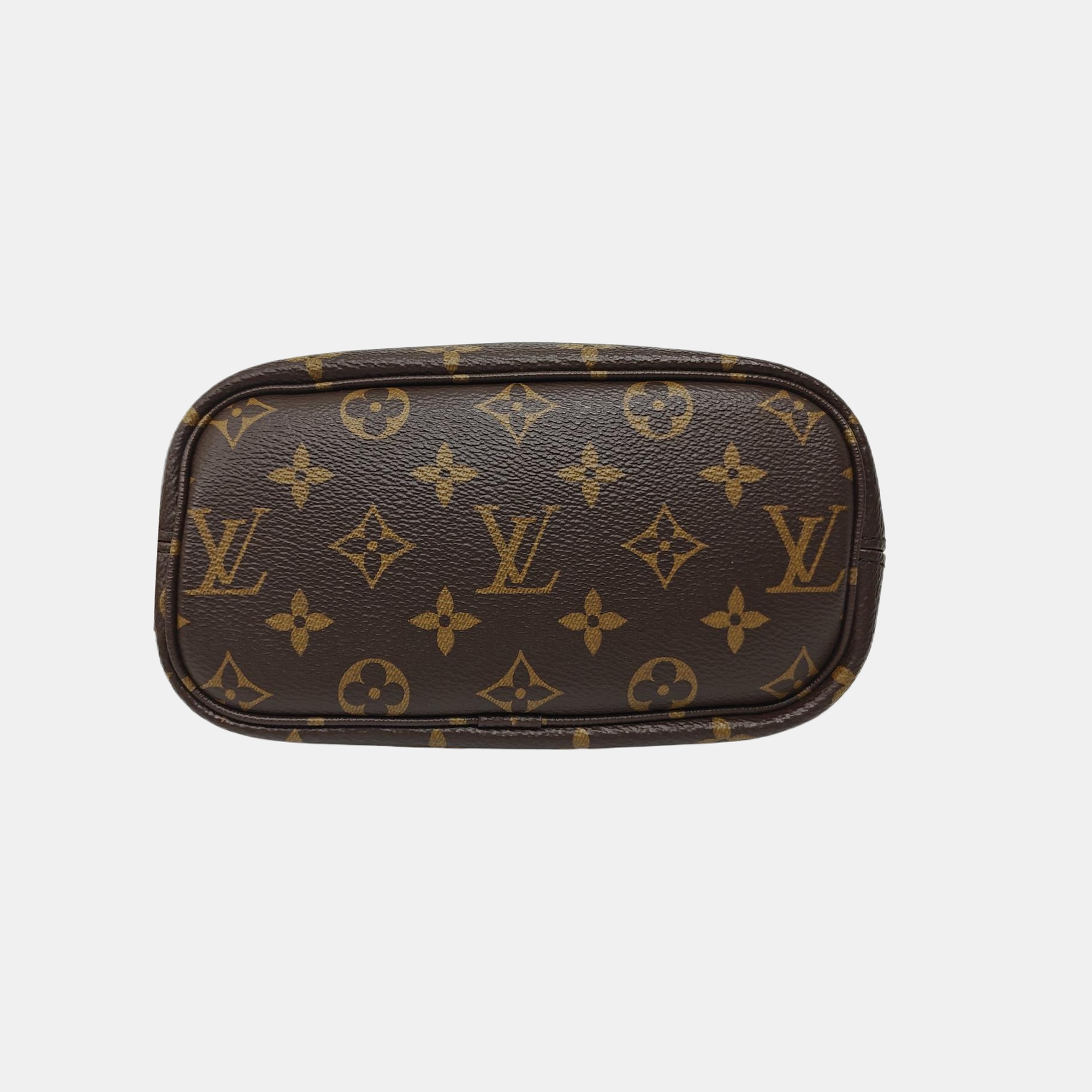 NEVERFULL BB Monogram Coated Canvas Brown