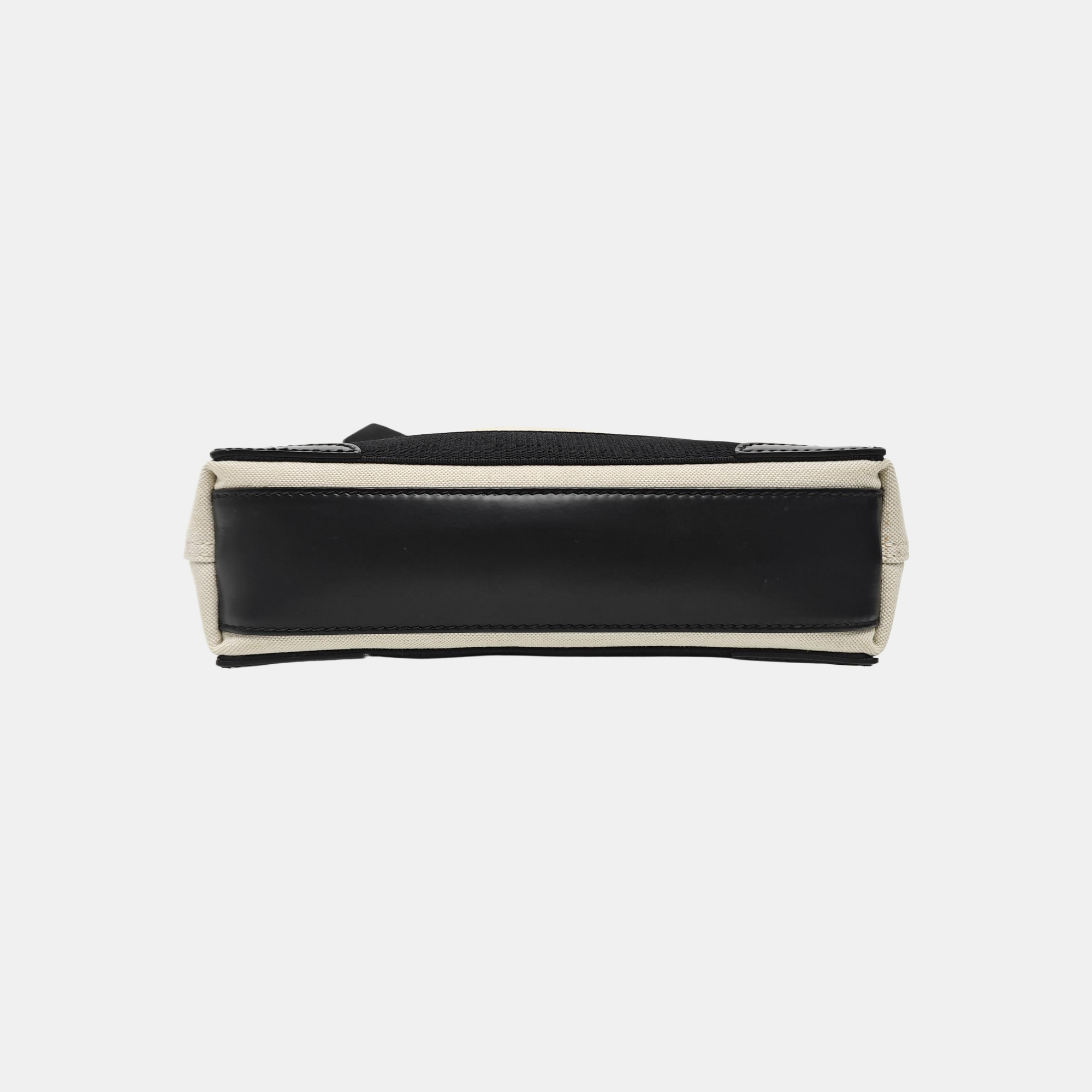 Navy Mini Canvas White