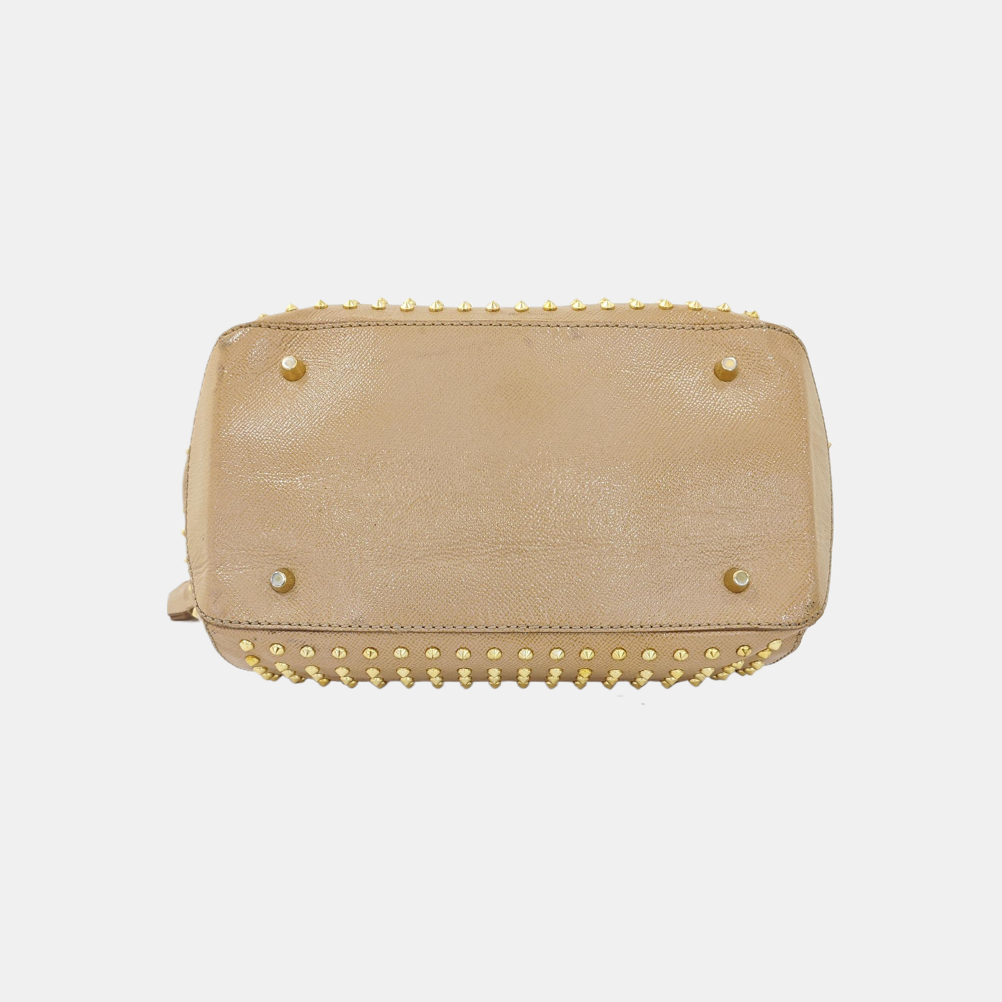 Calfskin Shoulder Bag Brown