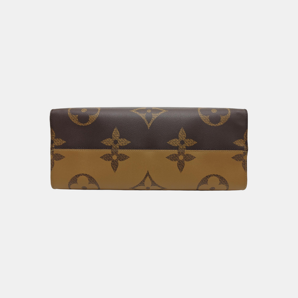 ONTHEGO GM Monogram Coated Canvas Brown