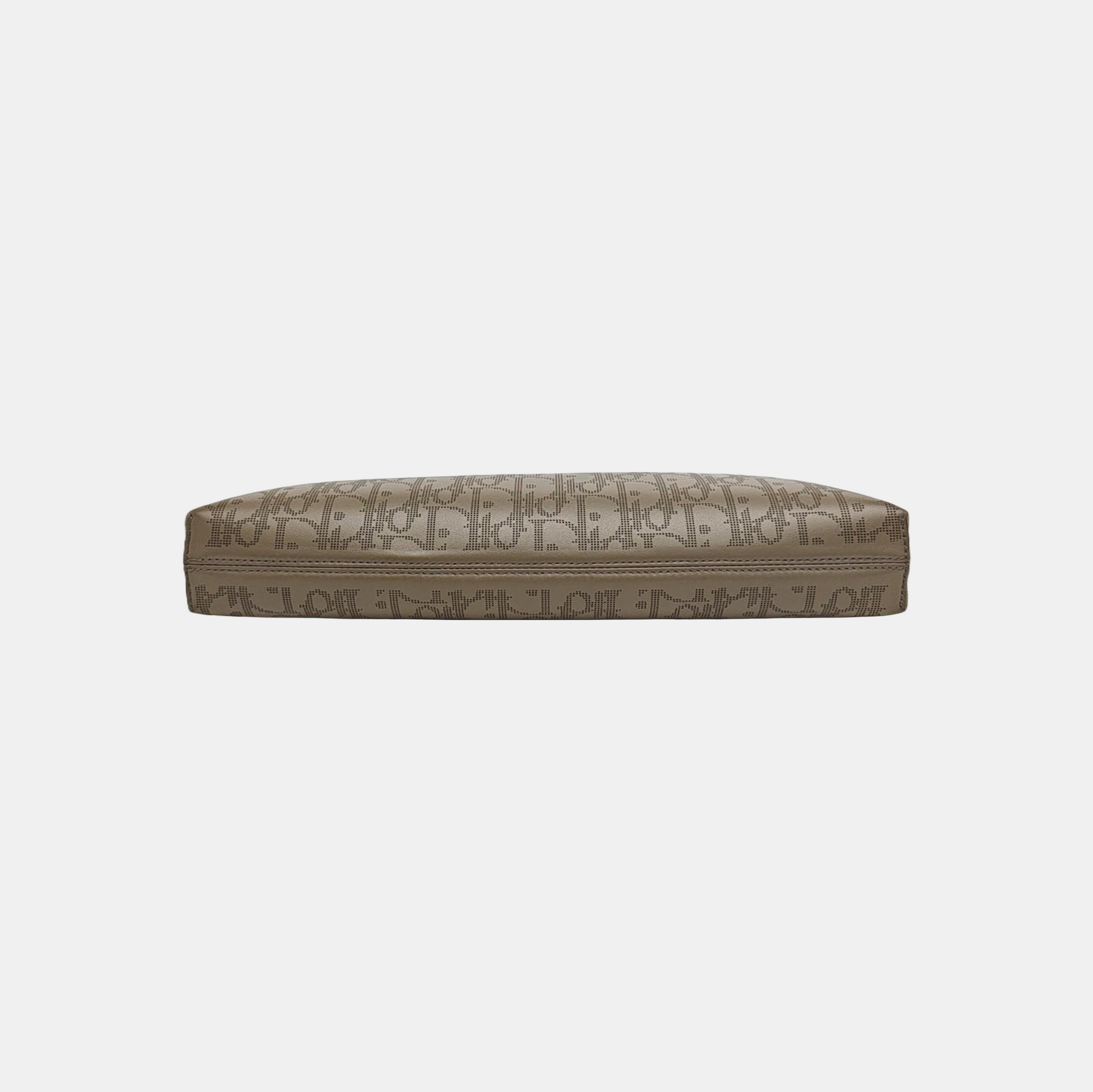Calfskin Clutch Brown