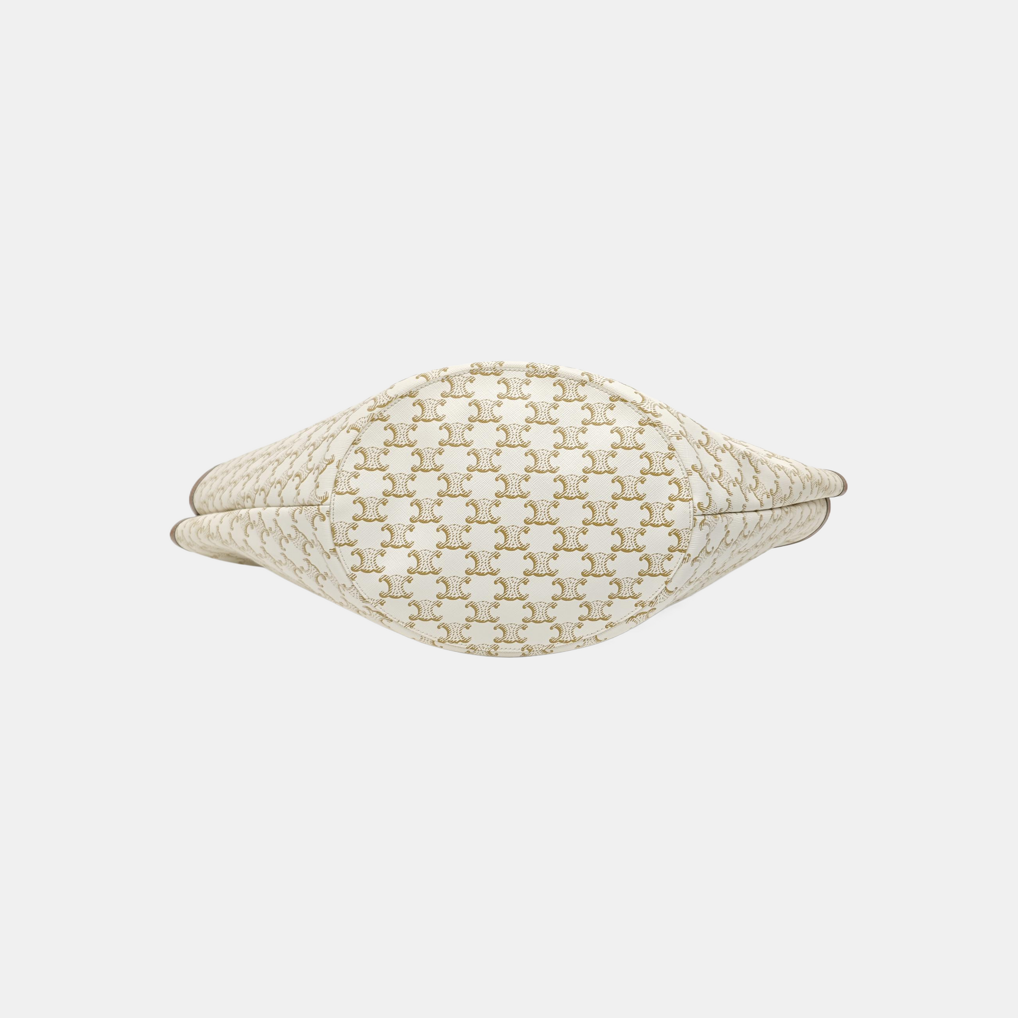 COUFFIN Large Coated Canvas White
