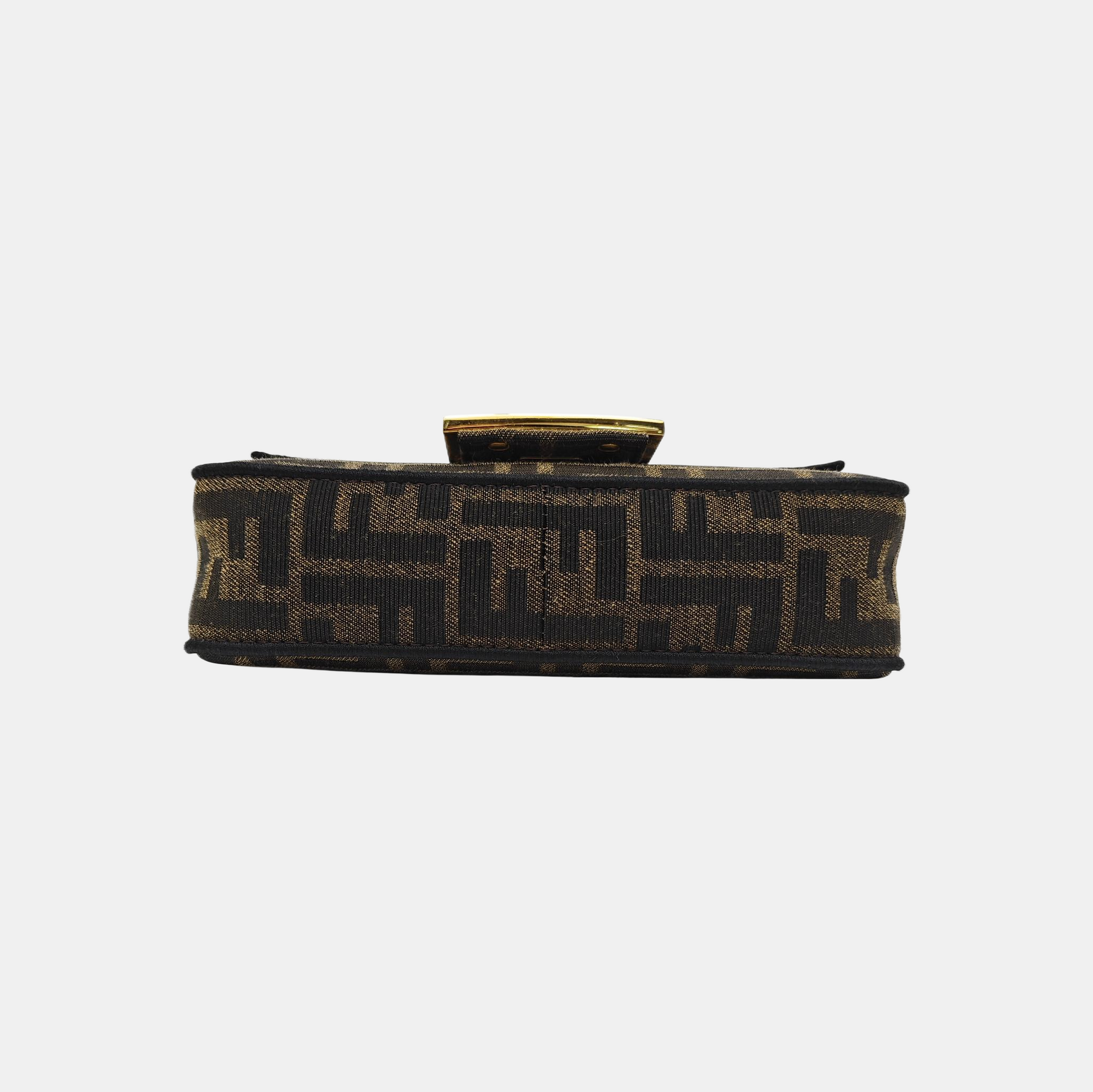 Baguette Mini Fabric Brown
