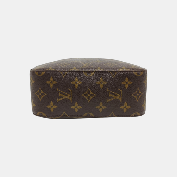 SPONTINI Monogram Coated Canvas Brown