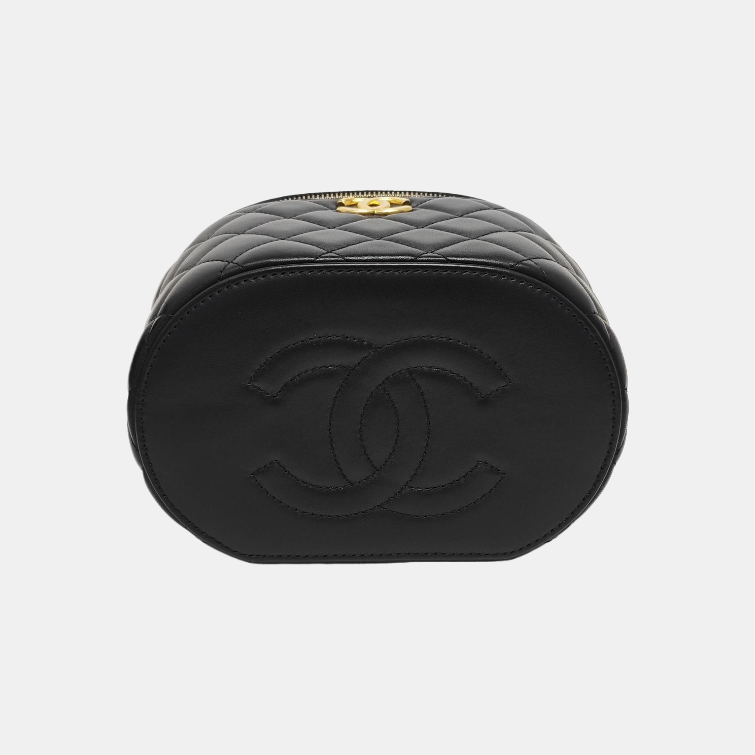 Quilted Lambskin Black