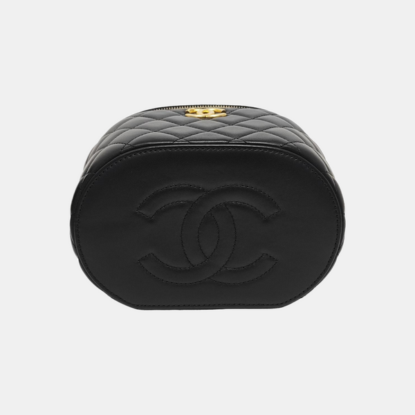 Quilted Lambskin Black
