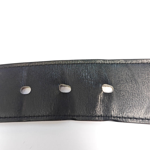 Leather Belt Black
